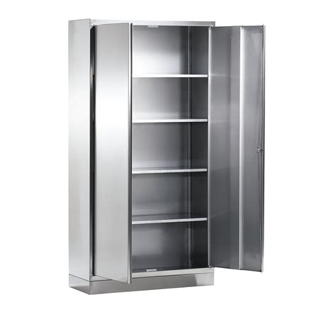 steel cupboard double door